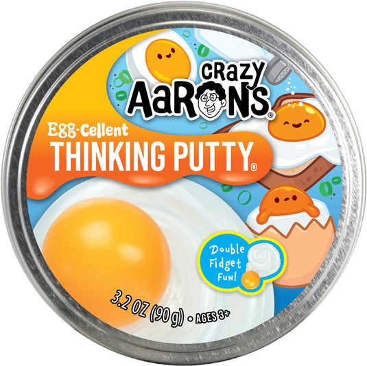 Crazy aaron's kneedklei speelgoed - eggcellent stressverlichting.