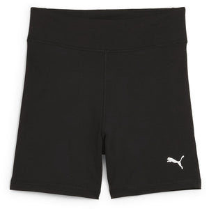 Puma tad ess high waist short tights g meisjes sportlegging - black 152