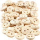 Creativ company cc houten knopen 11 mm 50 stuks