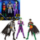 Dc comics batman - batman en robin vs the joker - speelfigurenset - 30cm