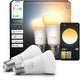 Philips hue slimme led a67 bulb, warm tot koelwit licht, e27 fitting, 2-pack