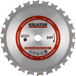 Kreator krt020603 zaagblad hout - 120mm24t