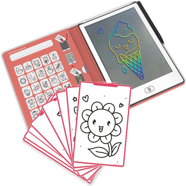 Kidywolf - kidydraw mini tekentablet voor kinderen - kawai thema - educatief - 4+ jaar