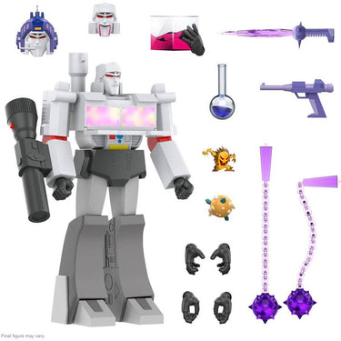 Super7 transformers ultimates action figure megatron (g1 cartoon) 20 cm action figuur