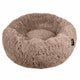 District 70 fuzz donut hondenmand – mocca - large ø 80 cm l