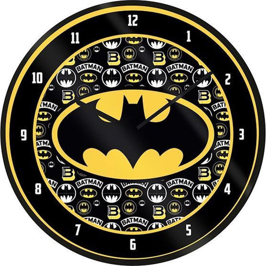 Dc comics batman logo wandklok