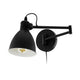 Eglo san peri wandlamp - e27 - 30 cm - zwart