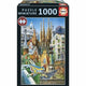 Educa puzzel gaudí, collage miniatura 1000 onderdelen