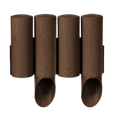 Cellfast garden lawn edge border palissade plastic met houten structuur