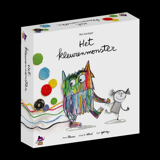 Purple brain het kleurenmonster - bordspel