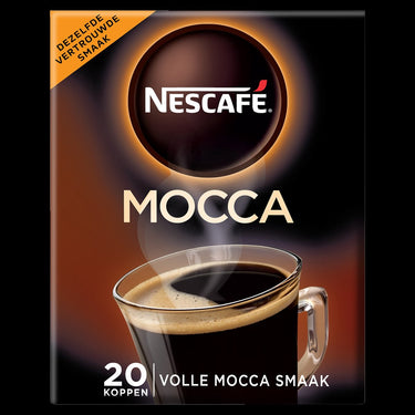 Nescafé mocca oploskoffie - 6 doosjes x 20 zakjes