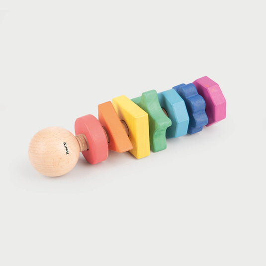 Tickit ® regenboog houten vorm twister