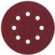 Wolfcraft - schuurpapier set 125mm – 25 stuks – korrel 80 120 240 - voor excentrische schuurmachines - 2259100