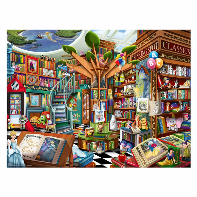 Afbeelding laden in galerijviewer, Ravensburger legpuzzel disney verhalenboek - 1500st.
