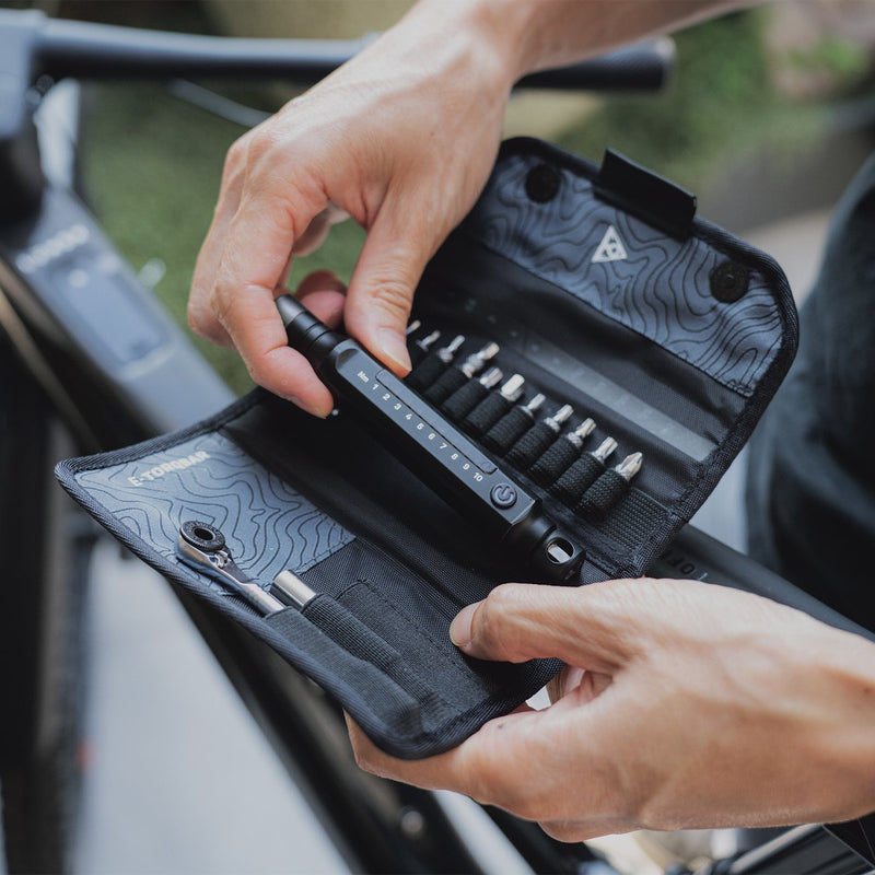 Afbeelding laden in galerijviewer, Topeak e-torqbar momentsleutel - 1-10 nm

