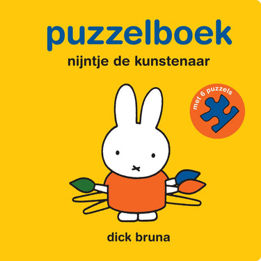 Nijntje puzzelboek de kunstenaar