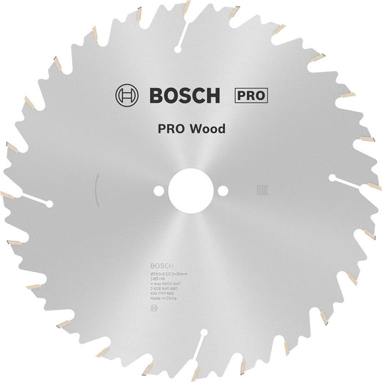 Bosch cirkzb speed t 250x30x3,2 24t wz