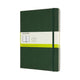 Moleskine classic notitieboek - extra large - hardcover - blanco - mirte groen