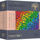 Trefl puzzel rainbow butterflies - 500 stukjes - inclusief poster.