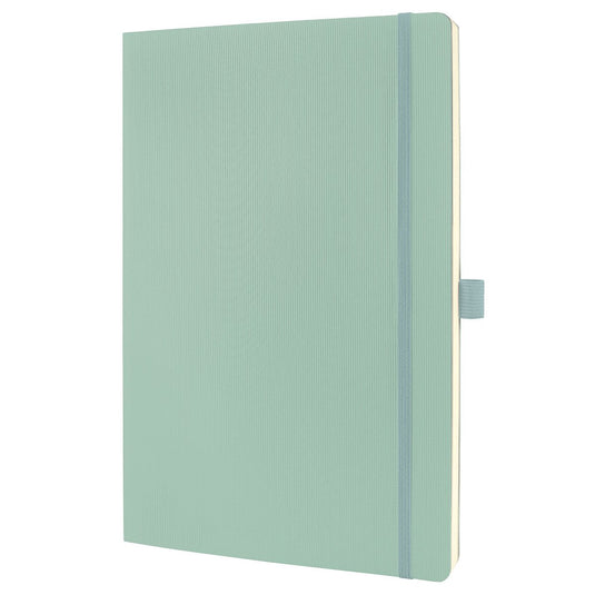 Sigel notitieboek - conceptum - a4 - mint green - softcover - lijn - 194 pagina's - 80 grams - si-co335