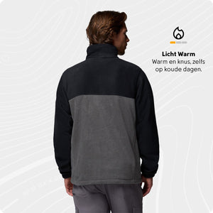 Columbia steens mountain™ full zip 2.0 fleece jas heren - fleece jas met volledige ritssluiting - fleece vest - zwart - maat xxl