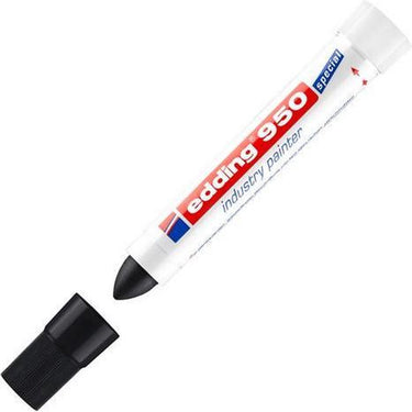Permanentmarker edding 950 zwart 10mm permanent