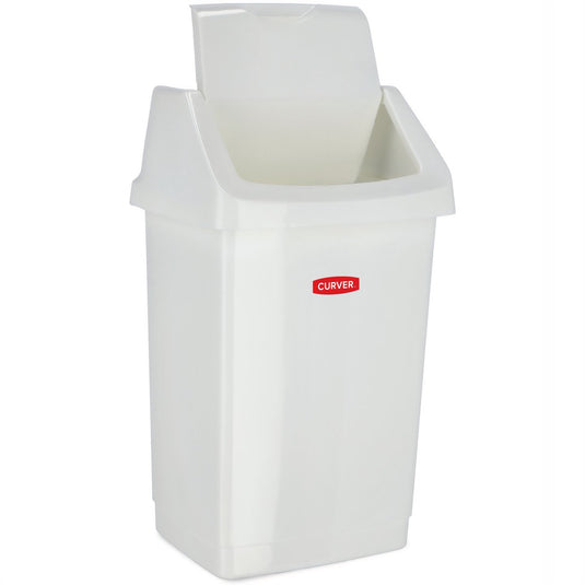 Curver ”click-it afvalbak, wit, 9 x 7,4 x 15”