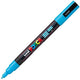 Posca markeerstift pc-3m licht blauw 6 stuks