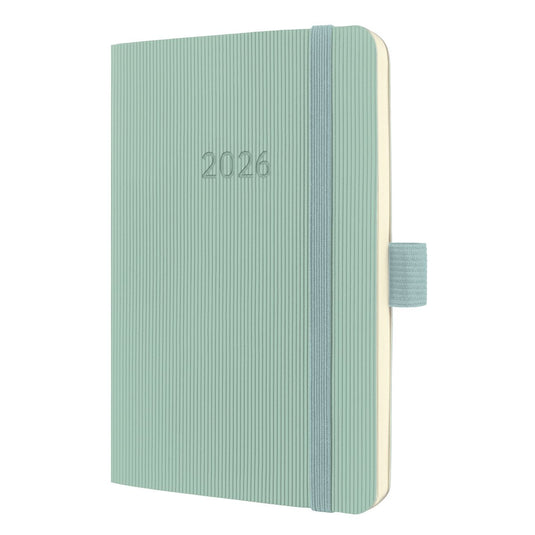 Sigel weekagenda 2026 conceptum - formaat a6 - mint - softcover - si-c2639