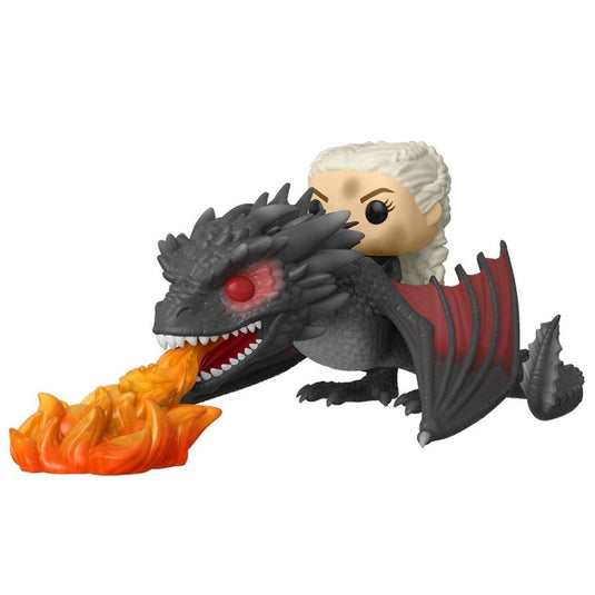 Funko pop! rides: game of thrones - daenerys on fiery drogon