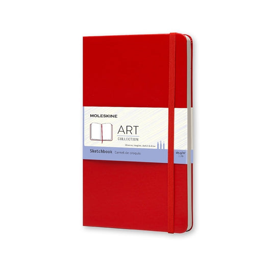 Moleskine art schetsboek - large - hardcover - rood