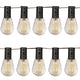 Luxform - solar lichtsnoer met 10 lampjes - alicante - feestverlichting - werkend op zonne-energie