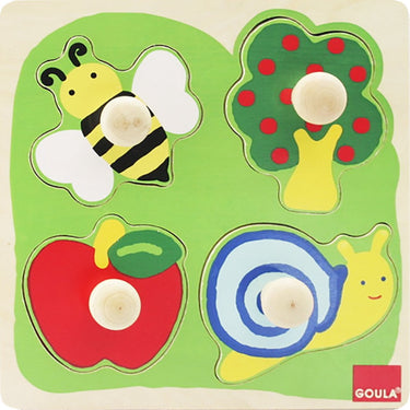 Jumbo goula noppenpuzzel boomgaard - 4st.
