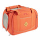 Duvo plus trail transporttas - uitklapbare reismand voor hond en kat tot 8 kg - 3 kanten gaas - 48x25x32cm - oranje xs