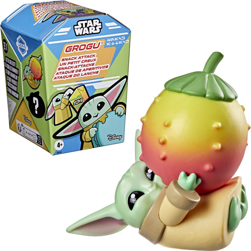 Afbeelding laden in galerijviewer, Star wars grogu snack attack speelfiguur
