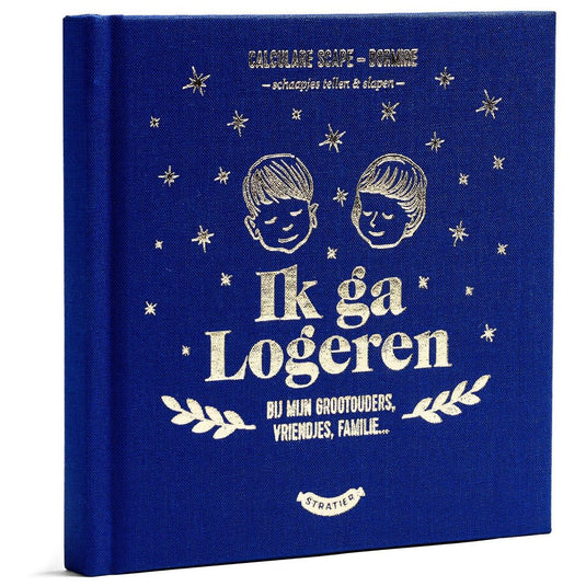 Uitgeverij stratier - ik ga logeren - invulboek - de wonderjaren