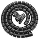 Ugreen - kabel organiser - kabelhouder - kabelslang - 5 meter - zwart