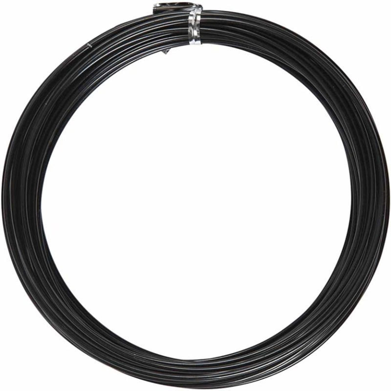 Afbeelding laden in galerijviewer, Creativ company https: www.cchobby.nl alu-draad-rond-dikte-2-mm-zwart-10-m-1-rol
