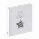 Walther uk-206 little star - babyalbum - formaat 28x30,5 cm - wit met zilveren folie opdruk