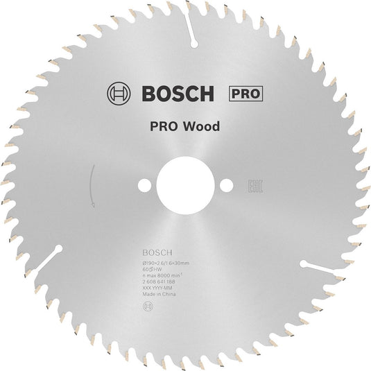 Bosch cirkzb opt 190x30x2,6 60t wz