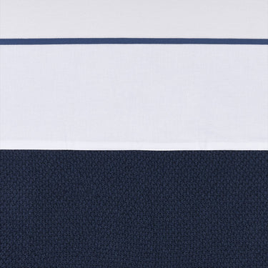 Meyco baby bies wieglaken - indigo - 75x100cm - 0.3 tog