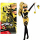 Bandai - wonderbaarlijk lieveheersbeestje - modepop 26 cm - queen bee - wonderbaarlijke pop met jojo en kwami - officieel gelicentieerde miraculous - queen bee doll - p50003