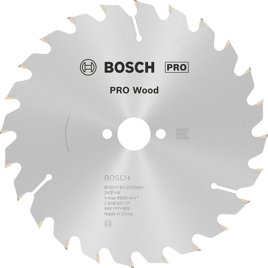 Bosch cirkzb opt 160x20 16x1,8 24t wz