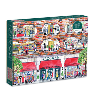 Galison michael storrings a day at the bookstore 1000 piece puzzle