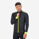 Rogelli core heren fietsjack - winter - waterafstotend - zwart fluor