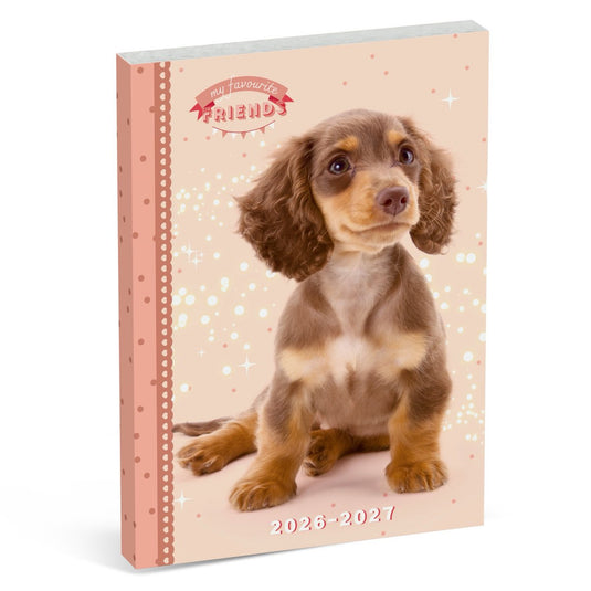 My favourite friends schoolagenda 2026 2027 - hond