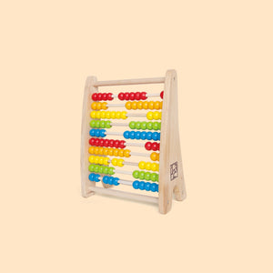 Hape regenboog abacus - houten telraam voor kinderen vanaf 3 jaar