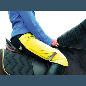 Rainlegs - safety yellow - large