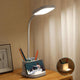 Platinet pdl008 - 4 in 1 bureaulamp - pennenhouder - telefoonlader - nachtlamp - wit