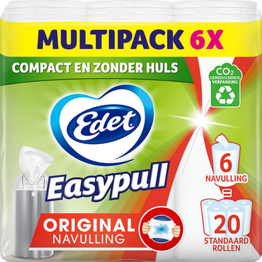 Edet easypull original navulrol - 6 stuks